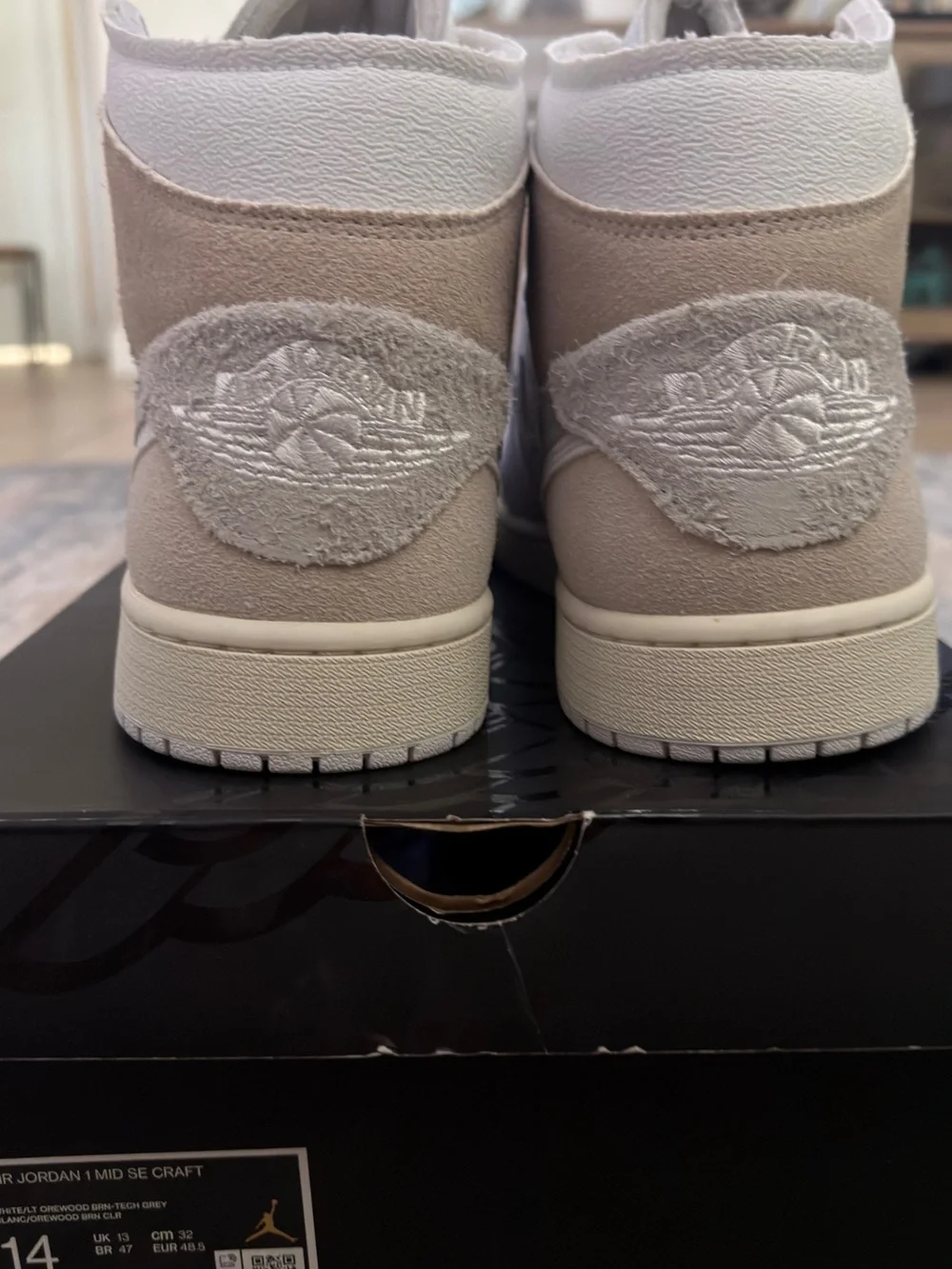 Nike Air Jordan 1 SB Mid SE Craft size 14 new in box